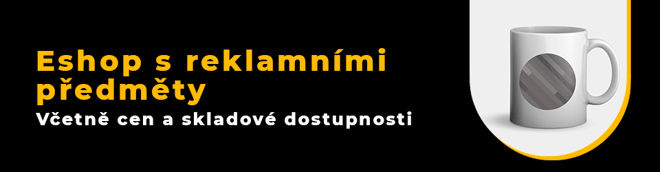 Eshop s reklamními předměty Včetne cen a skladové dostupnosti